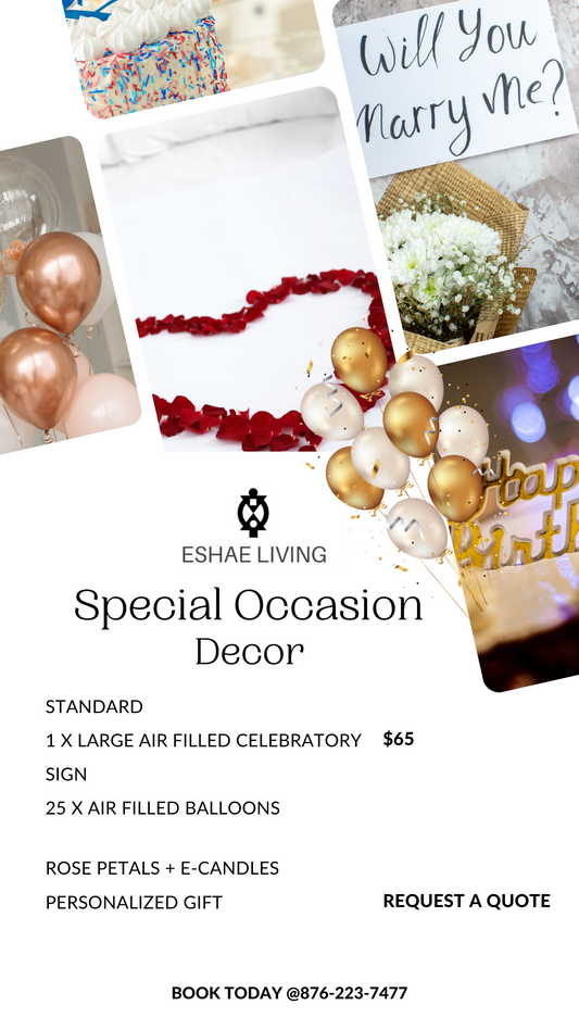 Special Events Decor - Eshae Living 